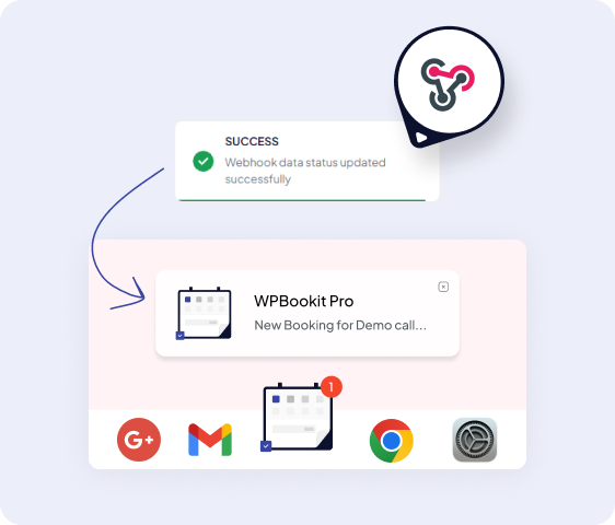 WPBookit Webhook Addon | WPBookit | Iqonic Design